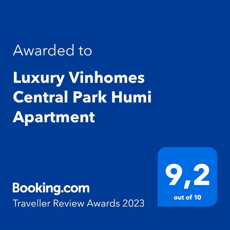 Luxury Vinhomes Central Park Humi Apartment Hô Chi Minh-Ville Extérieur photo